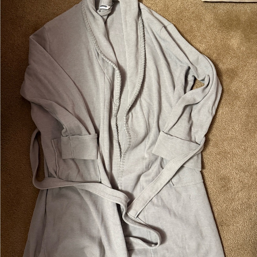Elegant Gray Women's Robe